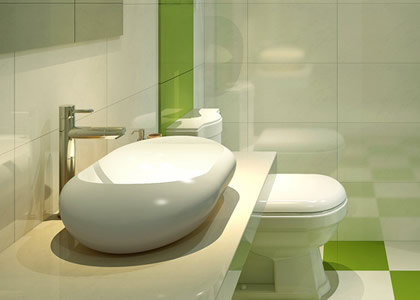 干净整洁的卫生间